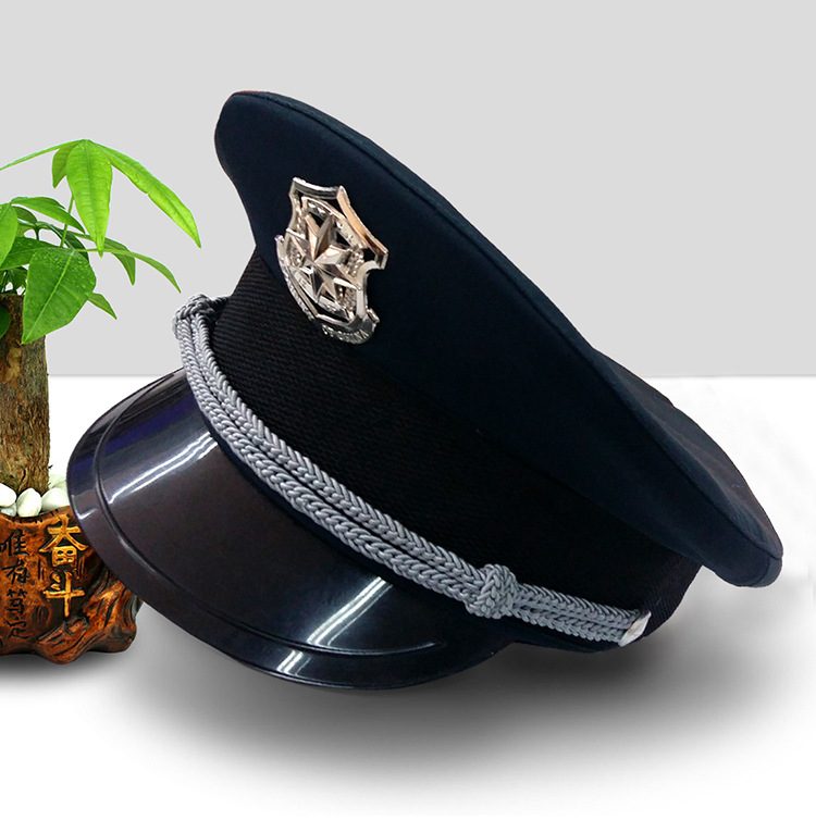 批发船员大盖帽海军帽军官帽将军帽特种兵帽子加长檐棒球帽男士