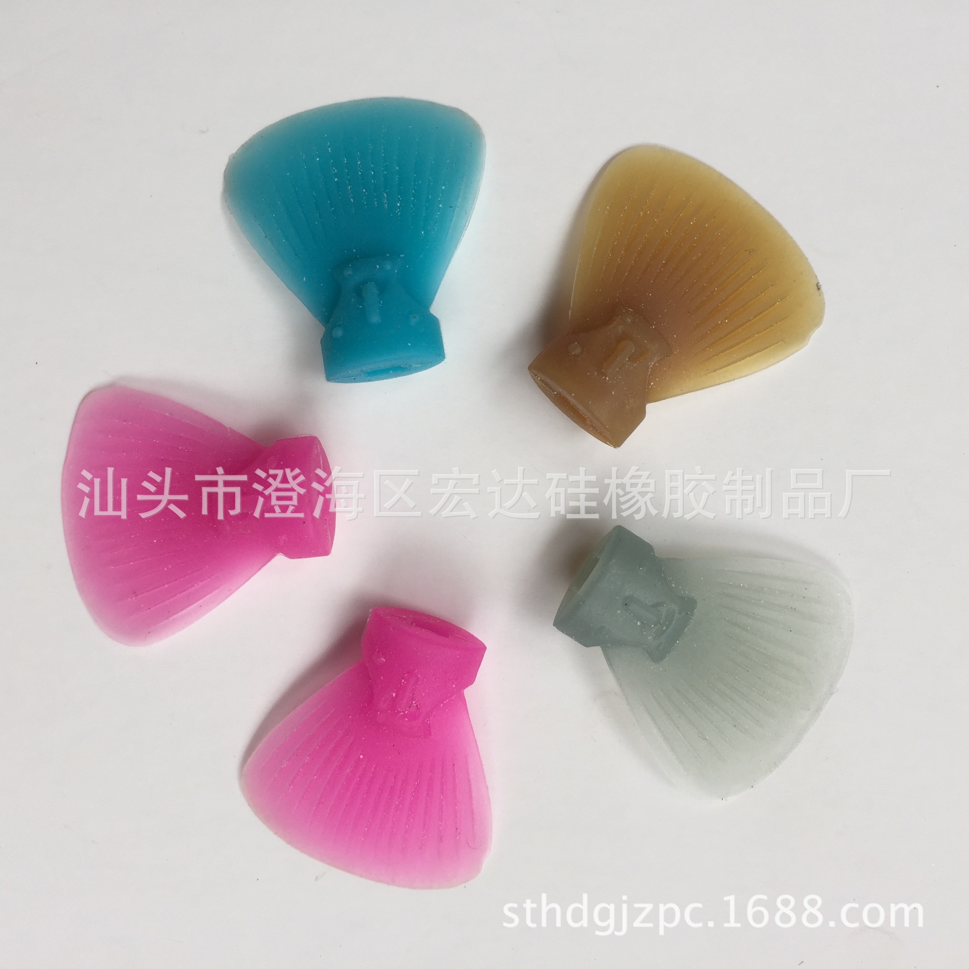 Factory Direct Supply Silicon Products Hot Electric Clownfish Silicone Tail Electronic Silicone Parts