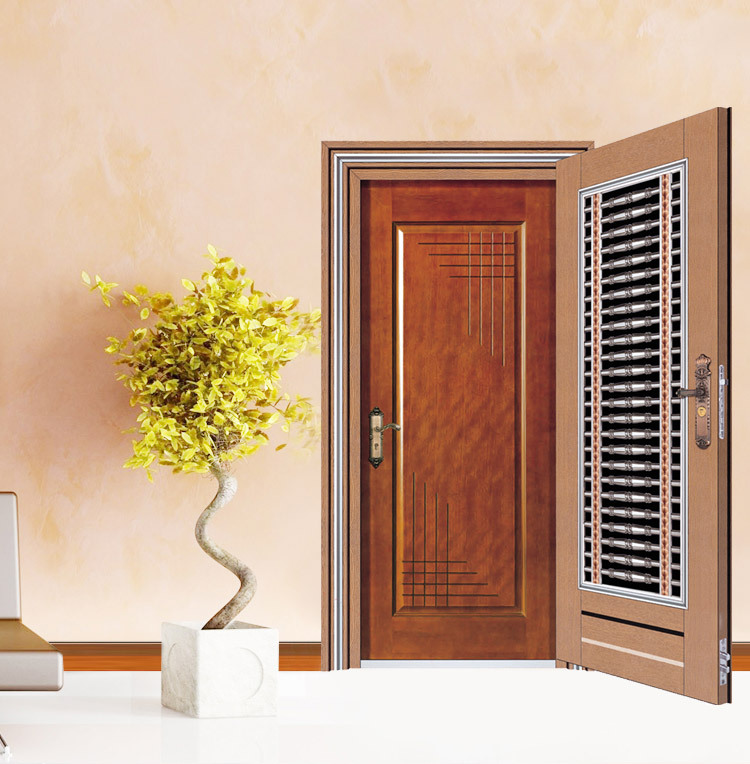 厂家定制批发不锈钢防盗门 豪华别墅门卧室房门 客厅防盗进户门