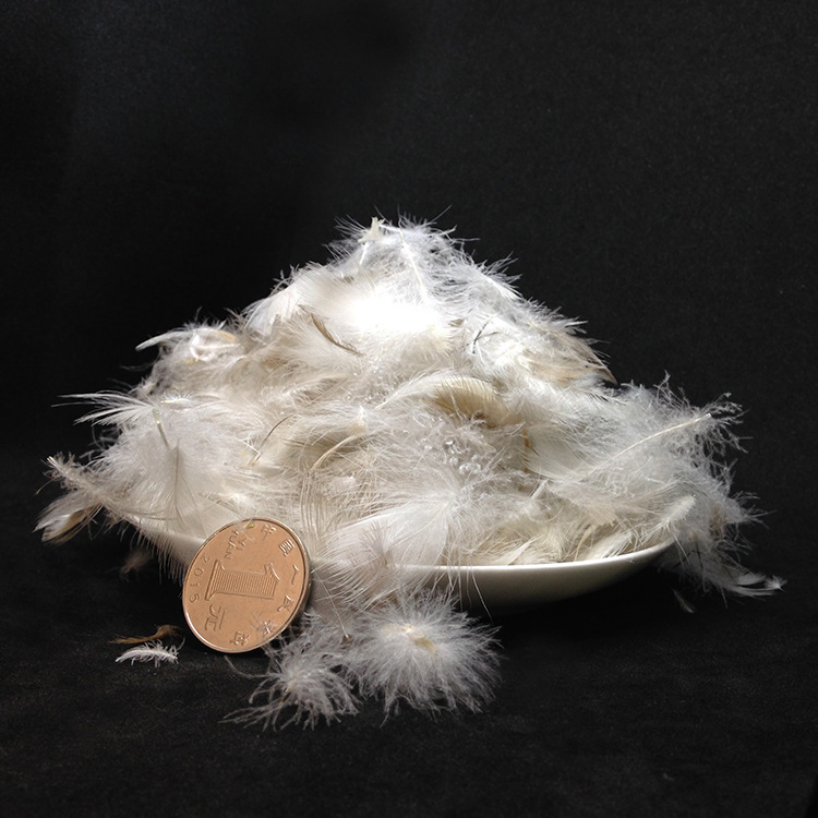 10灰色鹅绒羽绒厂家直销环保洁净安全无异味送检零压力