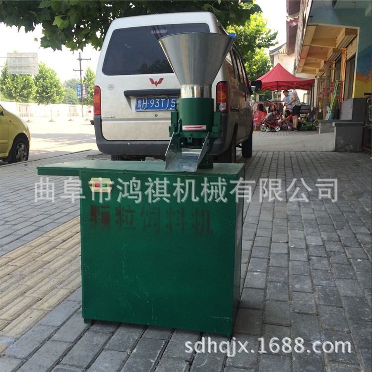 平模羊饲料颗粒机 260养兔饲料颗粒机 饲料加工设备