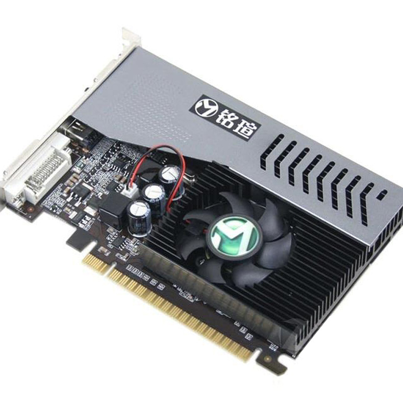 厂家批发电脑显卡铭瑄 gt610巨无霸x2电脑显卡销售各种电脑配件