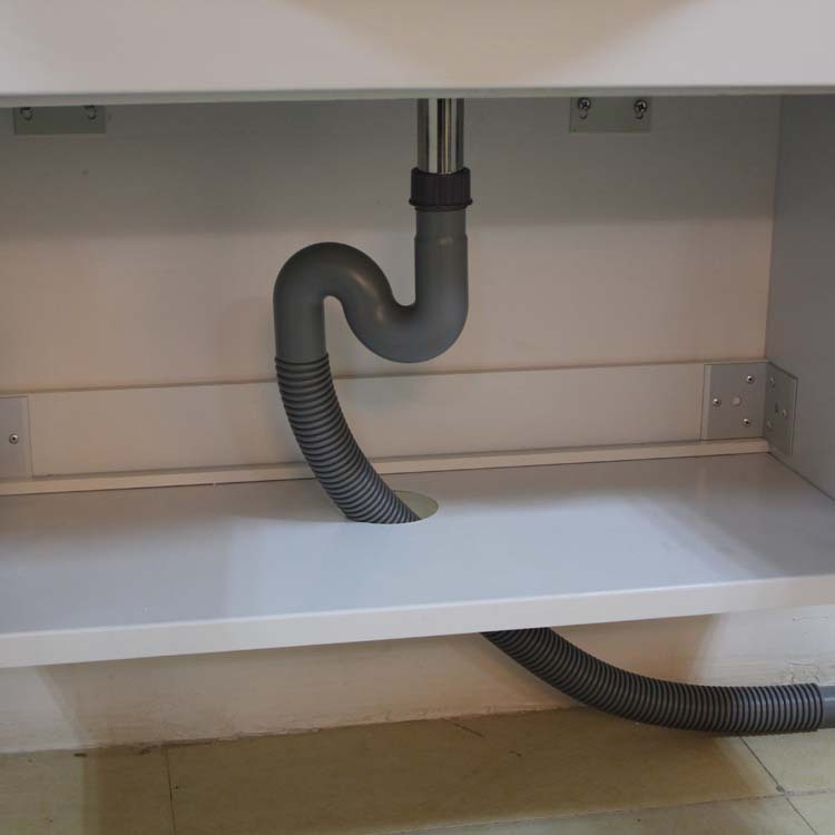 面盆下水器全铜翻板带溢水孔下水器洗脸盆下水器铜翻板下水头