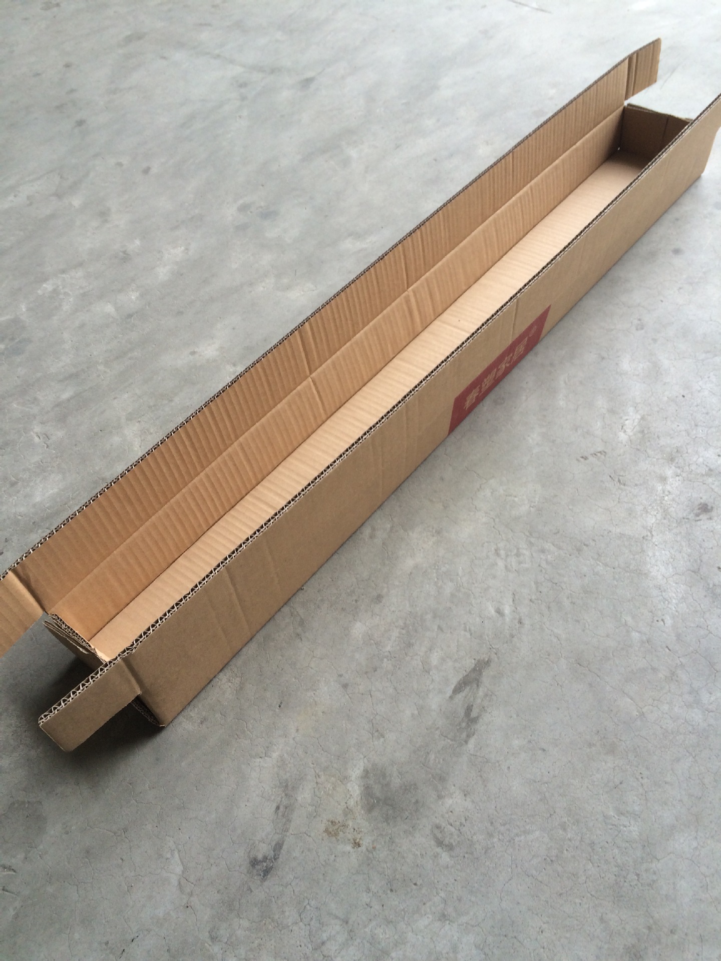 上海高精度多色套色满版印刷纸箱定做 快递印刷长条包装盒定做