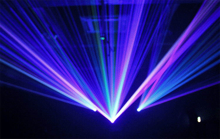 科尊5w全彩动画激光灯 ktv酒吧灯 户外镭射灯 效果图案灯