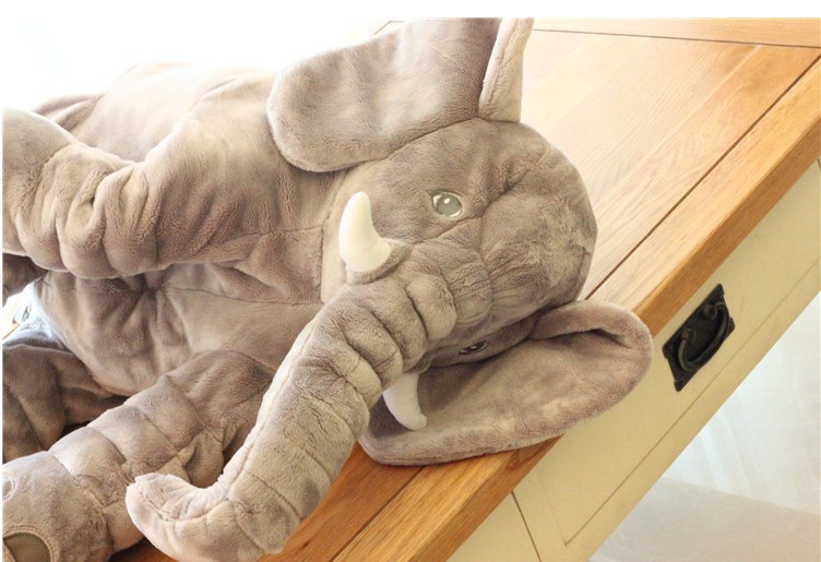 ins宜家ikea雅特斯托大象抱枕毯子 关颖同款大象儿童毛绒玩具