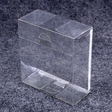 厂家定做pvc塑料盒折盒批发小方盒 pp透明塑料通用包装折盒