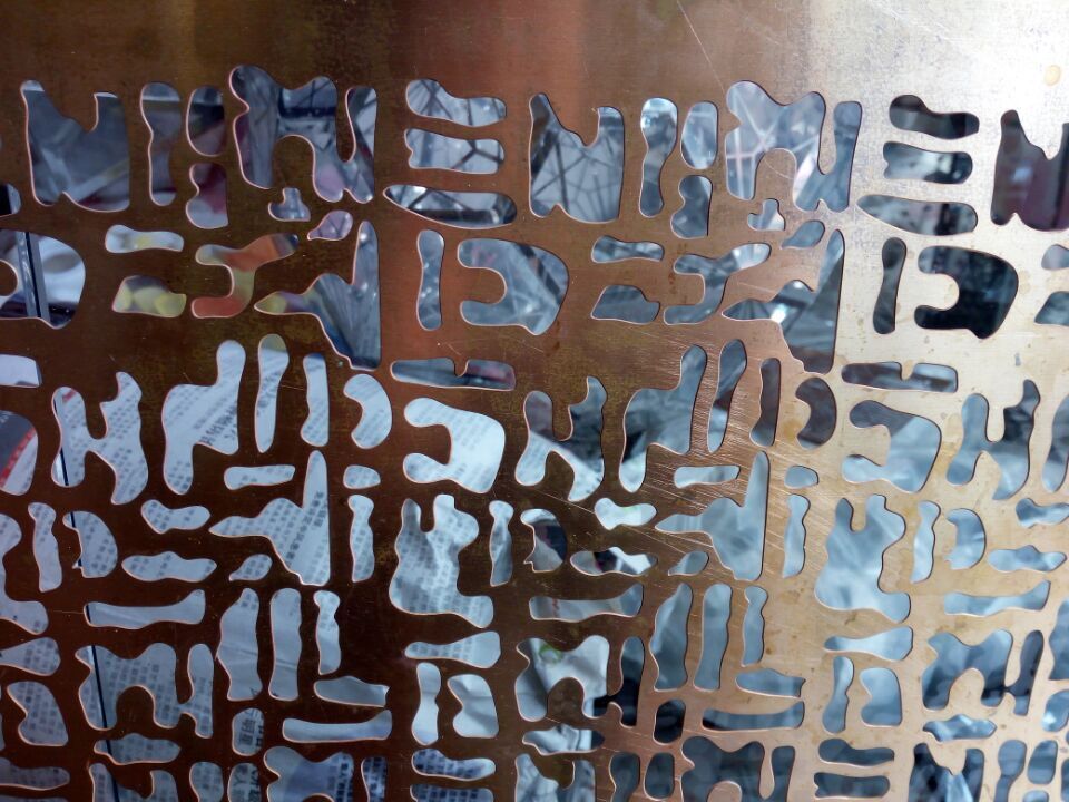 利煌五金铜材精雕腐蚀工艺厂家直销适用酒店装潢家居装饰