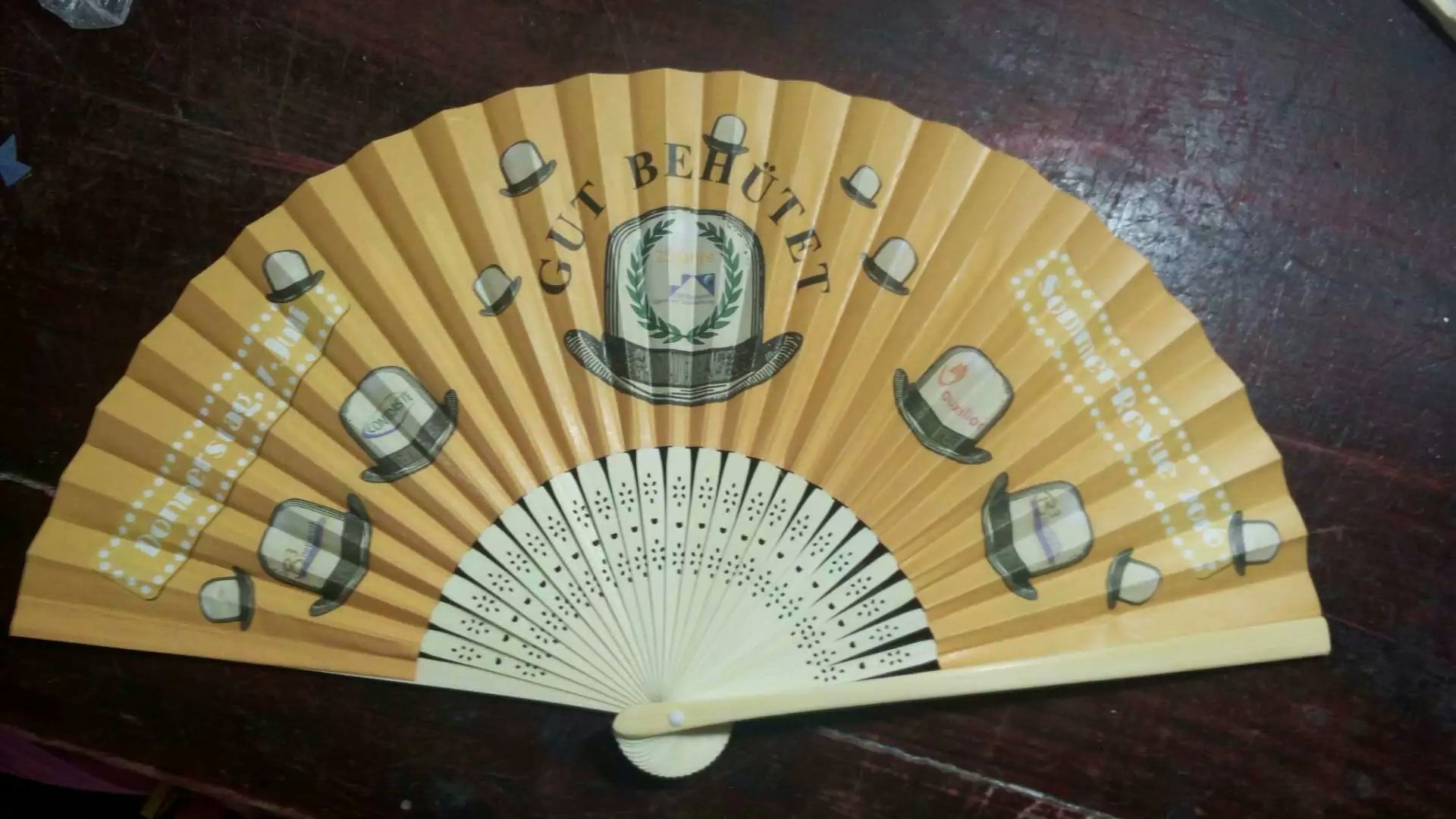 定制竹骨纸扇 折叠扇 广告扇子 定做扇面图案 免费设计-阿里巴巴