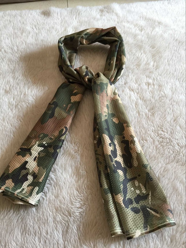 军迷伪装小方巾围脖我是特种兵围巾驴友夏秋防晒遮阳迷彩时尚头巾