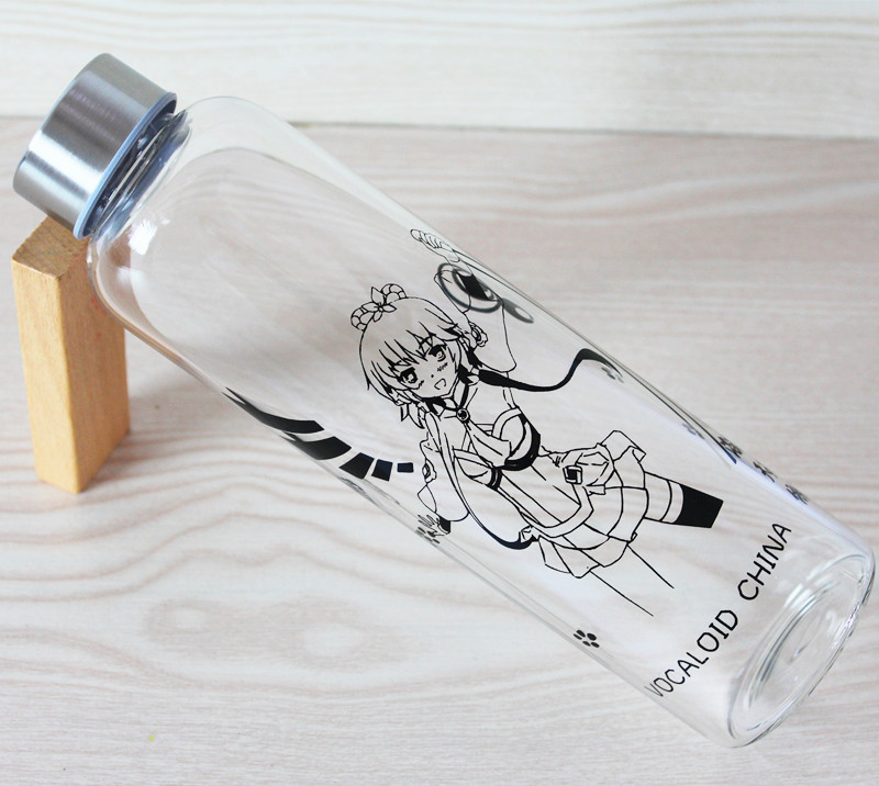 二次元动漫玻璃杯缘之空洛天依时崎狂三lovelive妖精尾巴现货代发