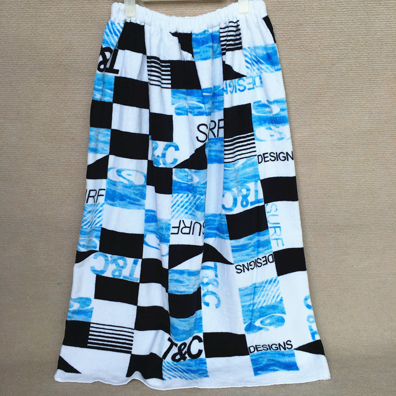 出口日本全棉大浴裙 纯棉男女通用裹胸成人