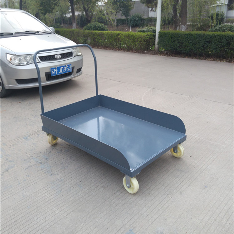 手动平板推车 500-800kg 非标订做 拉货车运输车手推 促销小推车