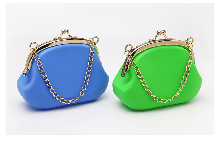 硅胶厂家定做硅胶手提包 韩版糖果色硅胶包包 环保无味高档女挎包