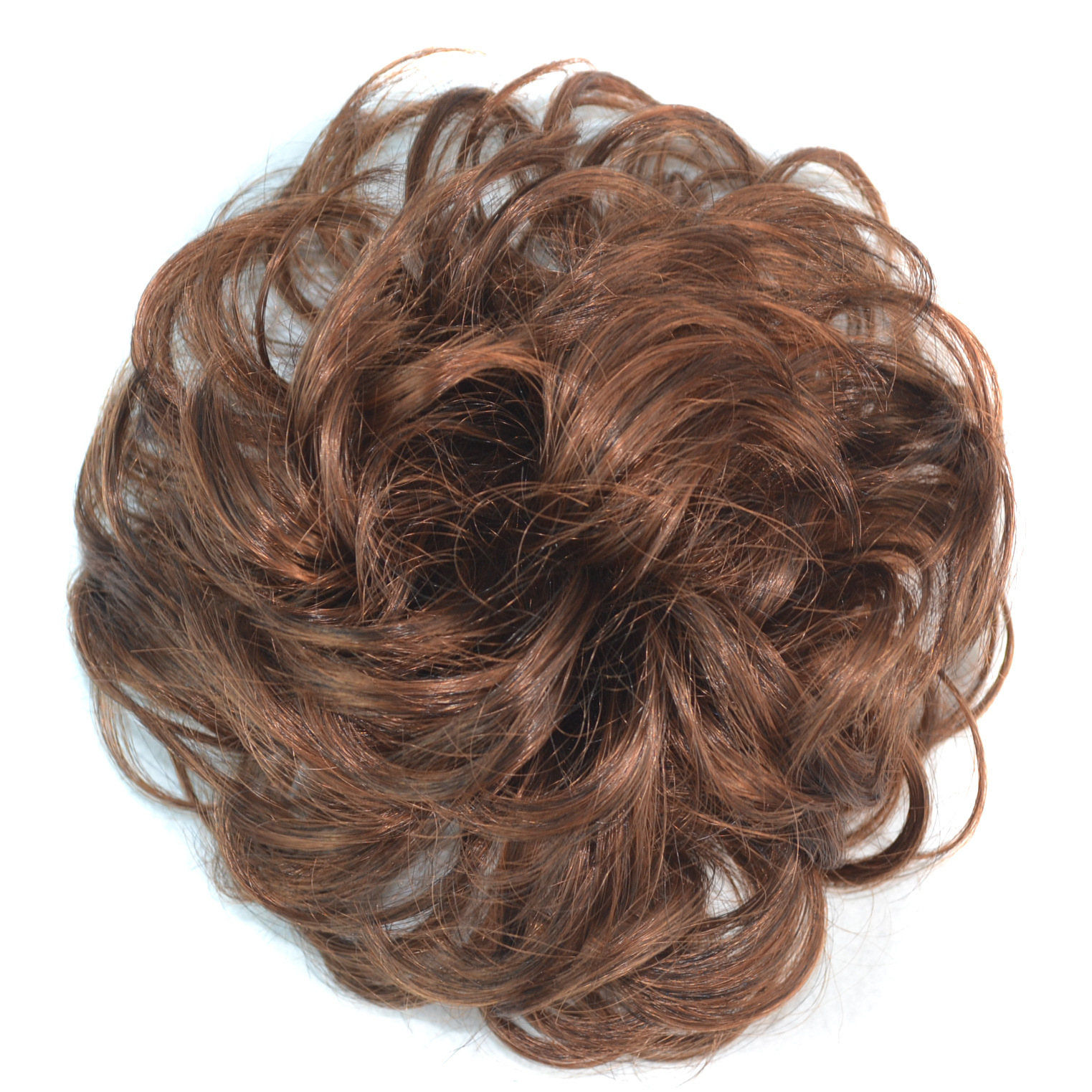 Wig Bun Bridal Hair Bag Female Tent Stopper Style Fluffy Curl Bud-like Hair Style Ancient Costume Wig Hair Bag Messy Hair Ring