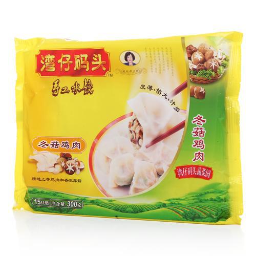 湾仔码头300g冬菇鸡肉水饺