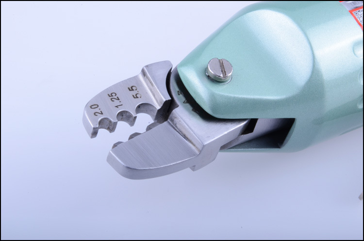 锐壹气动三齿两齿压线钳夹奶嘴钳端子钳冷压接钳8mm气动钳子现货