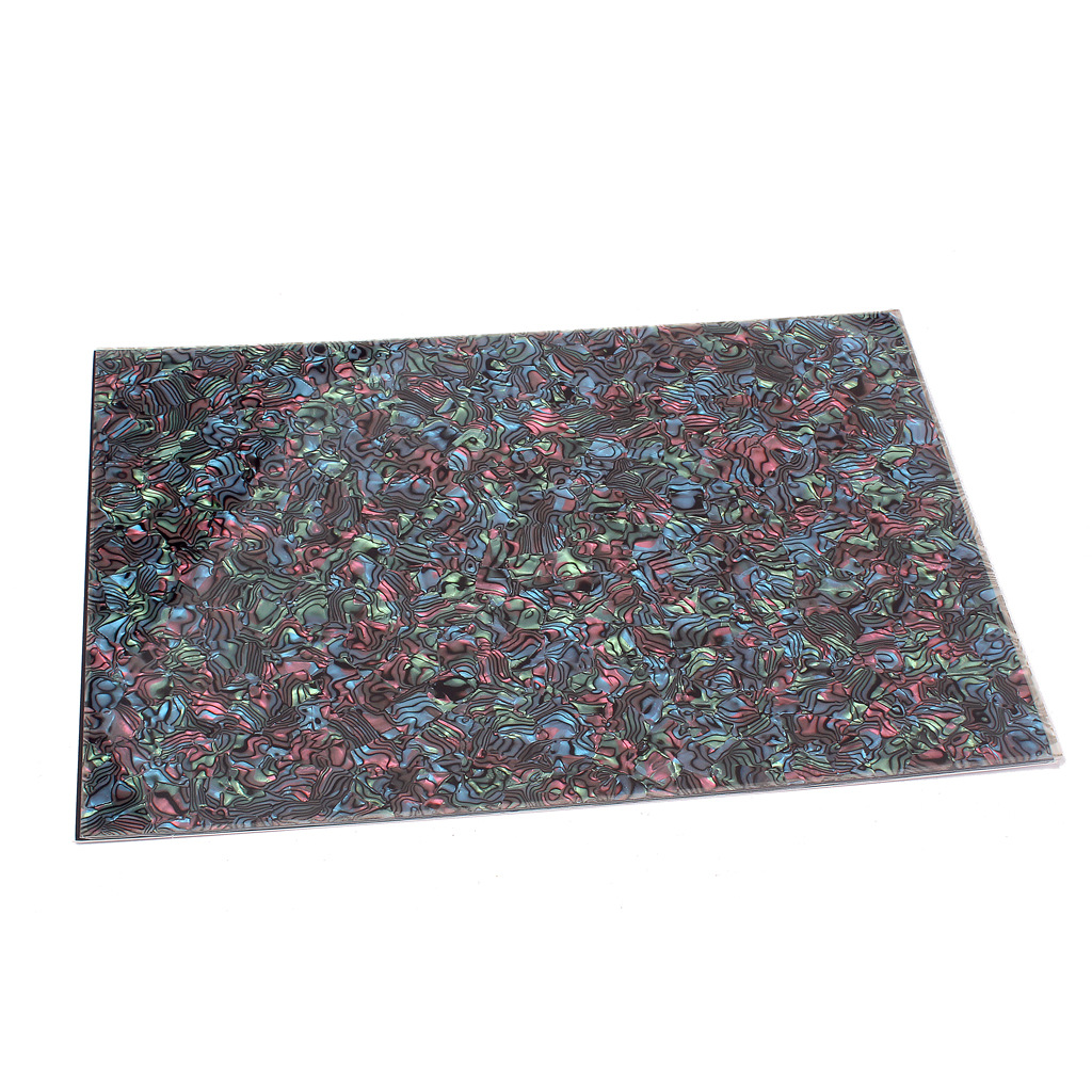 赛璐璐亚克力吉他琴头化妆板珍珠护板雕刻镶嵌板吉他配件