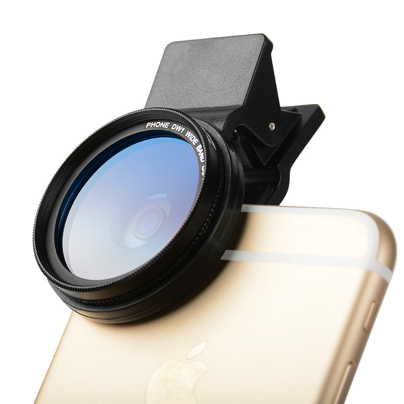 卓美zomei手机镜头手机滤镜37mm渐变镜灰蓝橙红uv滤镜外置摄像头