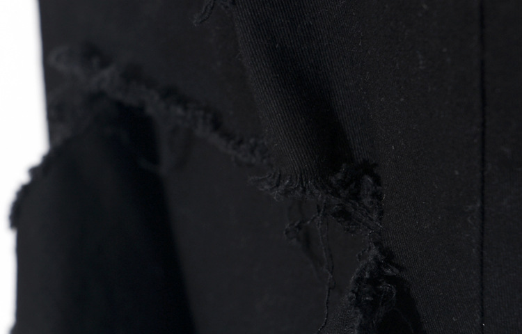 黑色破洞牛仔裤12