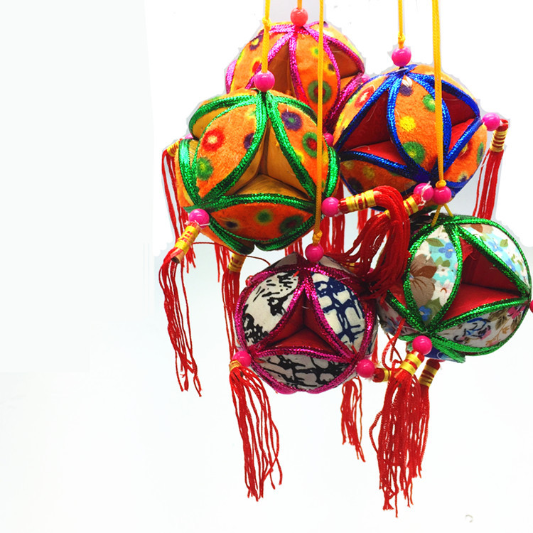 广西三月三壮族手编绣球 民间工艺品绣球 桂林旅游纪念品礼品批发