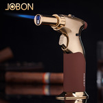 jobon中邦气体充气雪茄打火机防风创意男个性金属高档雪茄点烟器