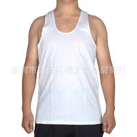 男士棉背心_中老年男士棉背心 夏季无袖汗衫