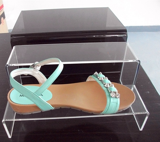 透明u型鞋架 亚克力相机陈列架 小公仔玩具托架 珠宝首饰展.