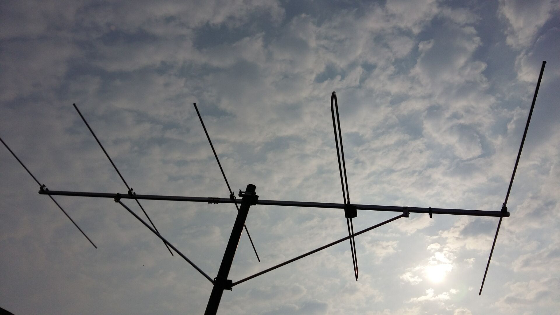 永星定向五单元调频天线鱼骨八木天线 fm频率88---108mhz