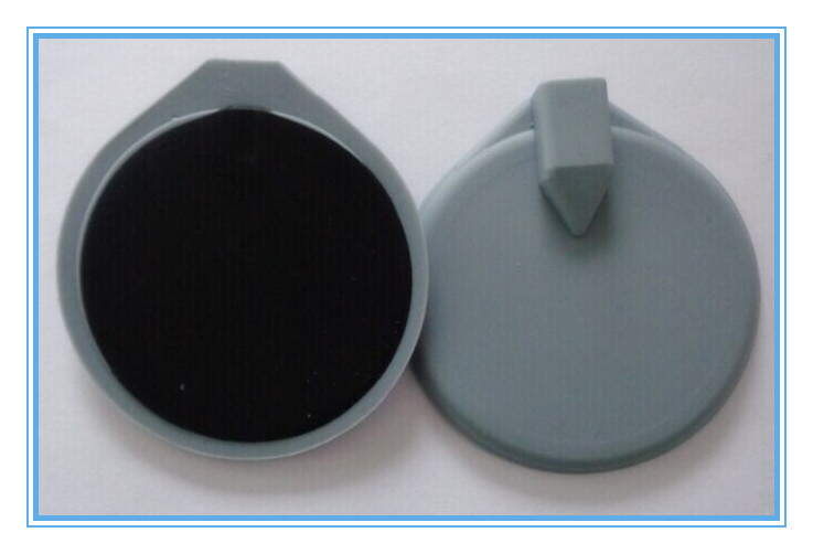 治疗仪配件圆形导电粘胶电极片 硅胶贴片 理疗硅胶电极片