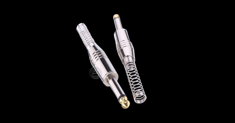 35单声道焊线 6.5mm麦克风话筒接头公头 大三芯插头