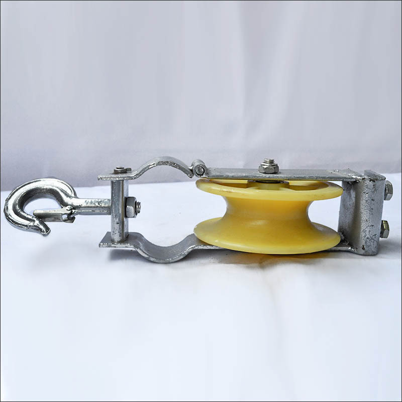 大量批发电力滑轮 尼龙多功能坐挂两用放线_起重滑车_列表网