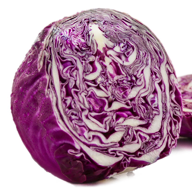 优质新鲜蔬菜紫甘蓝 紫色包菜紫球生菜沙拉菜原料 北京同城配送