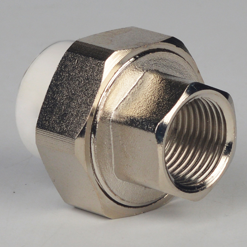 金牛甪热销ppr铜活接 内牙内丝铜活接 内牙活接 ppr管件