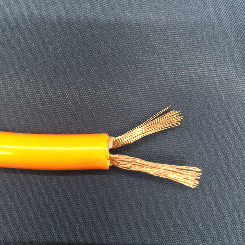 厂家直销黄色防冻软塑护套线 铜包铝电线电缆 rvv2*2.5地拖专用线