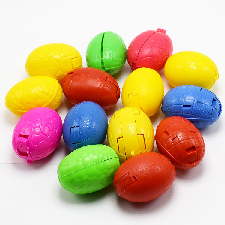 新款5种新奇变形恐龙蛋玩具 动物变形扭蛋玩具地摊热卖批发