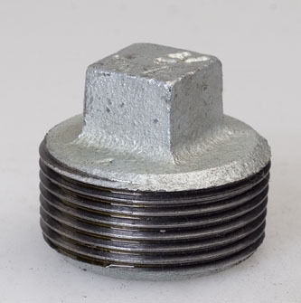 迈克镀锌堵头 镀锌管件