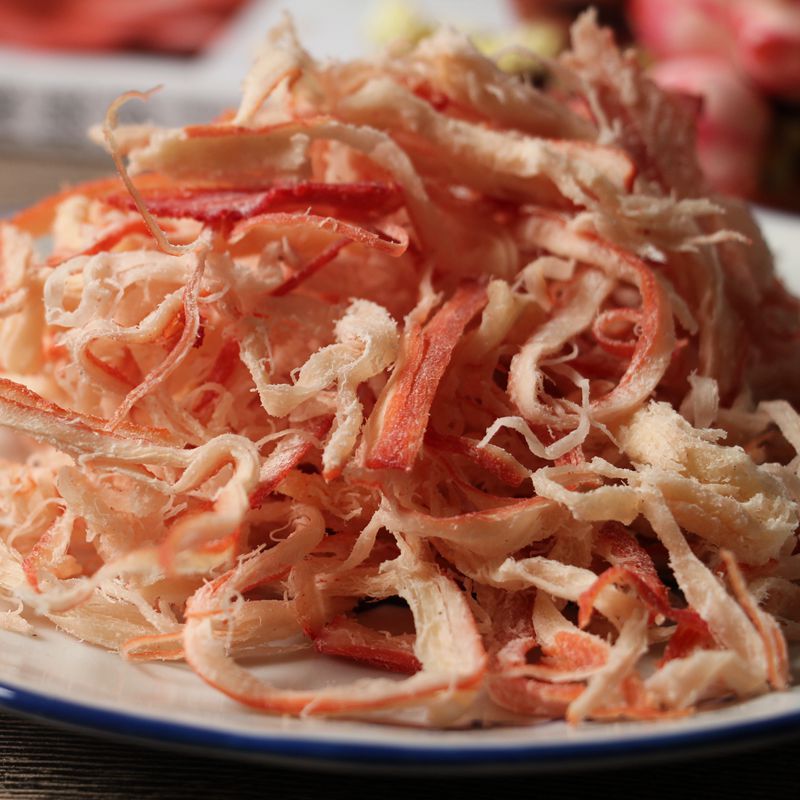 批发碳烤鱿鱼丝 红色手撕鱿鱼丝 休闲零食 原味碳烤鱿鱼丝  5kg