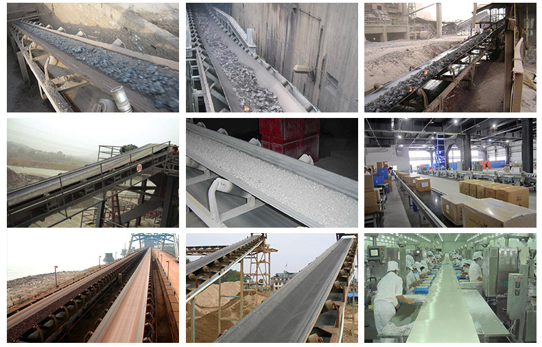 批发 水泥化工橡胶输送带 耐高温环形橡胶输送带 橡胶帆布输送带