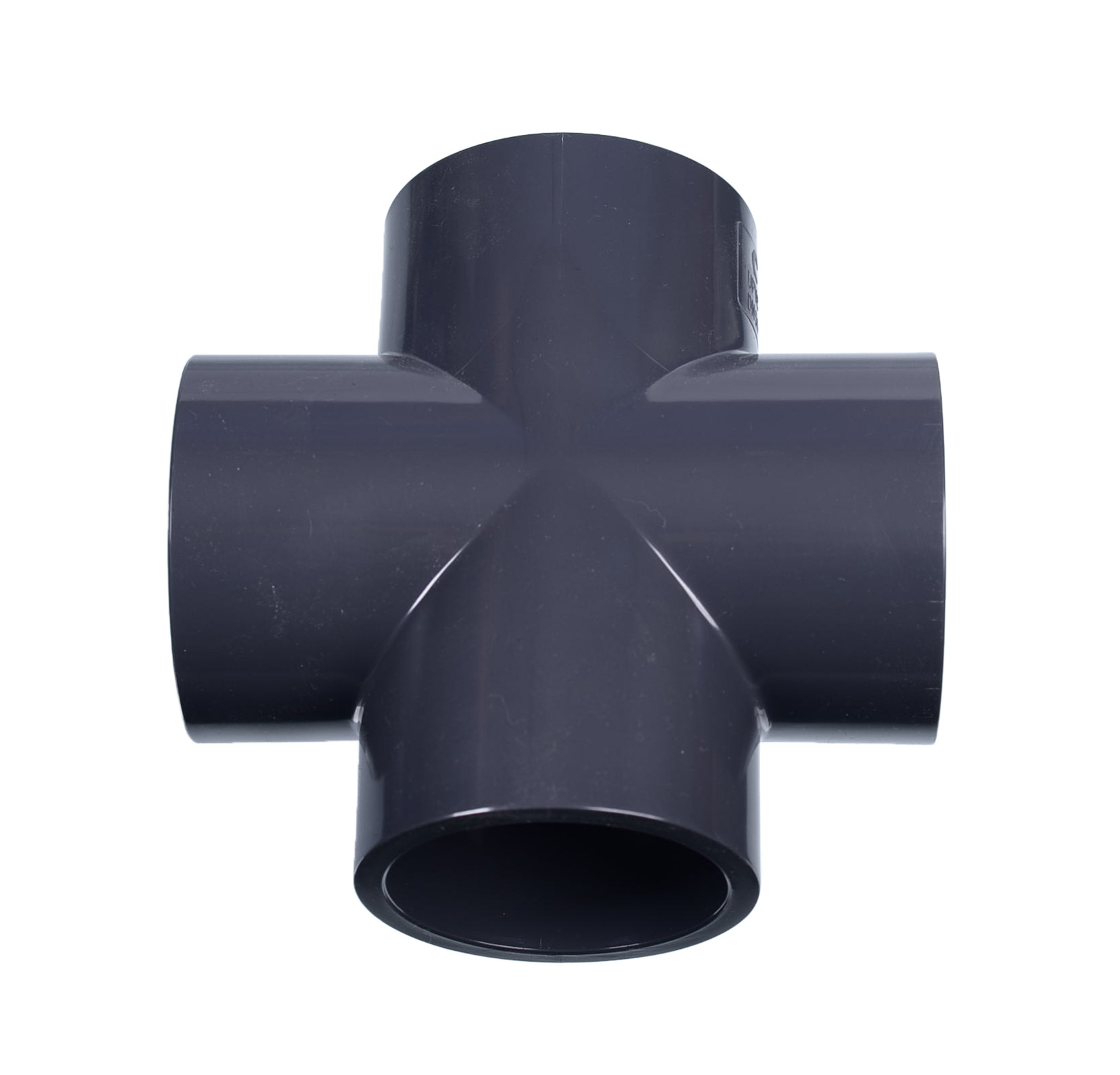 厂家大量现货供应 upvc四通 化工级加厚pvc 正四通