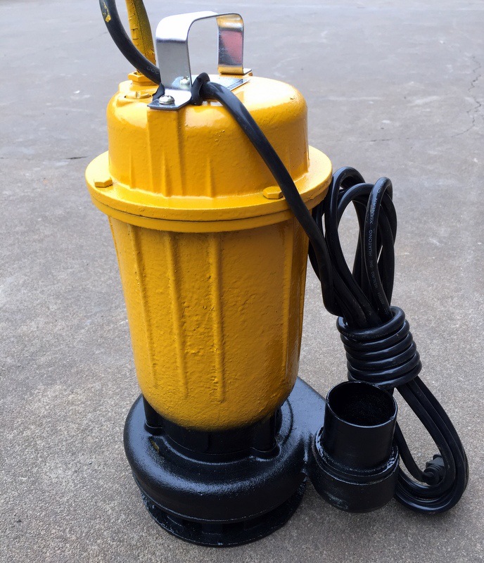 特价百分百铜芯线750w排污泵 小型家用农用2寸潜水泵污水泵抽水机