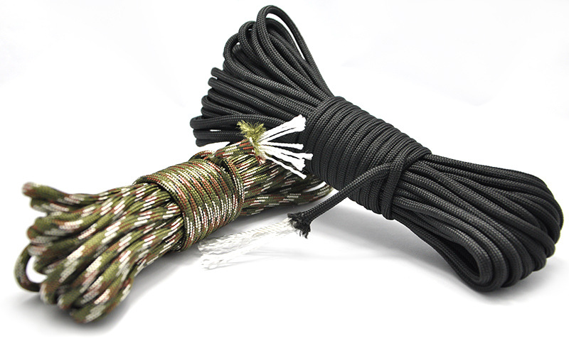 550lb paracord降落伞绳7股核心尼龙生存户外登山野营七芯伞绳