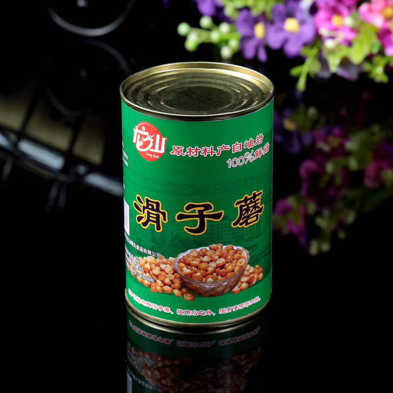 滑子蘑罐头 日本料理专用 出口日本新包装 400g/罐 滑子菇