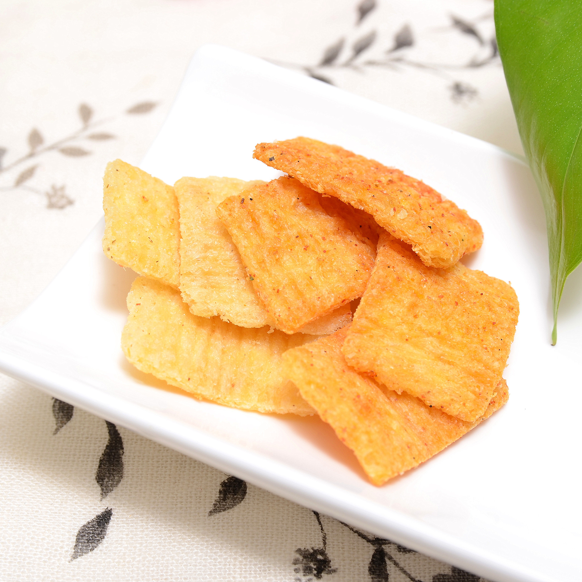 卡奇小米豆香锅巴 整箱2500g(约75小袋)散称膨化休闲零食品批发