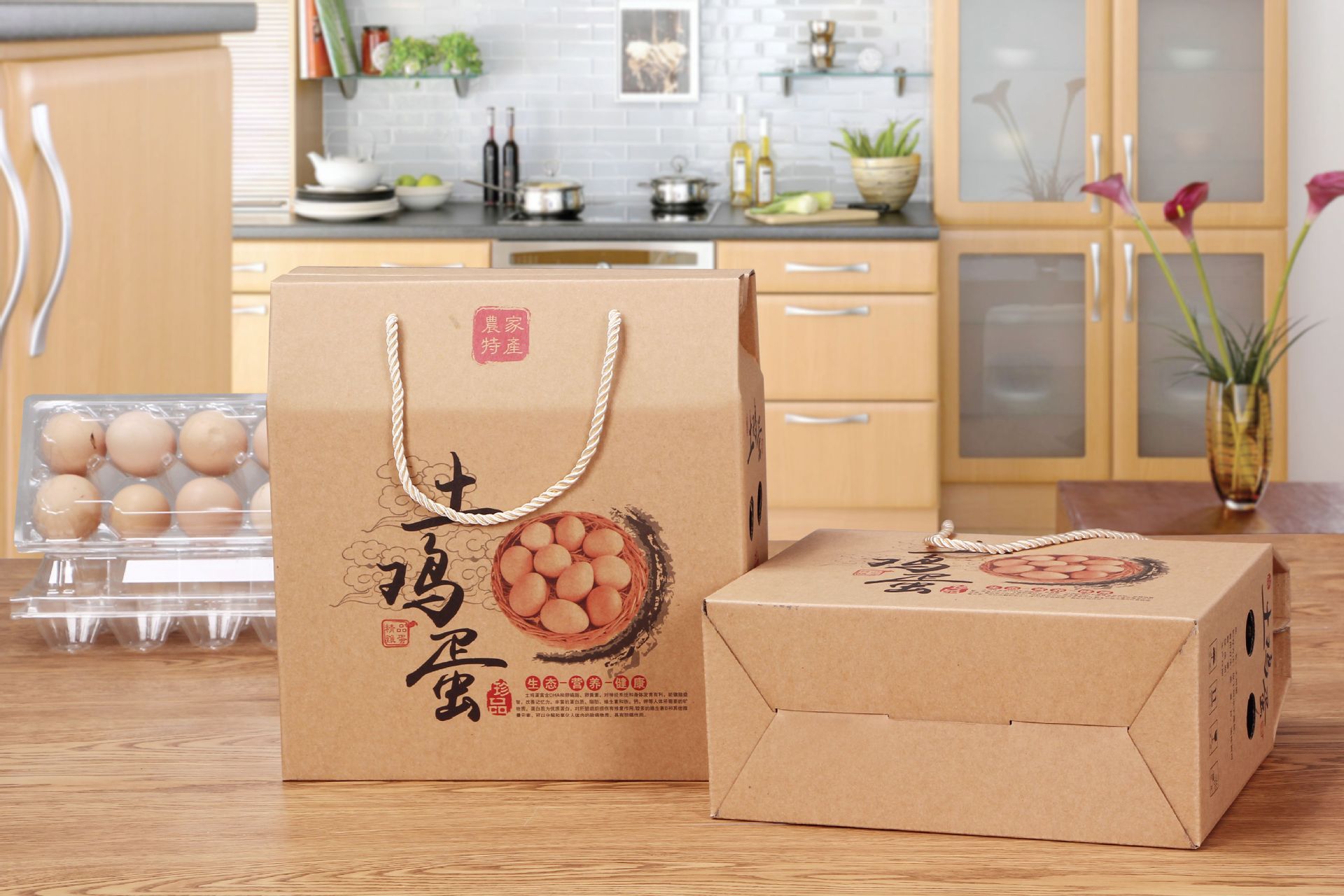 现货批发30-50枚土鸡蛋包装盒山鸡蛋礼品盒草鸡蛋礼盒鸡蛋.