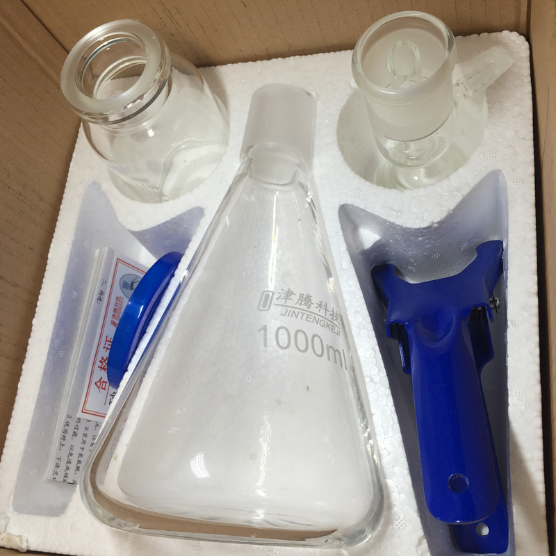 津腾科技1000ml砂芯过滤器 抽滤装置 溶剂过滤器玻璃仪器1000毫升