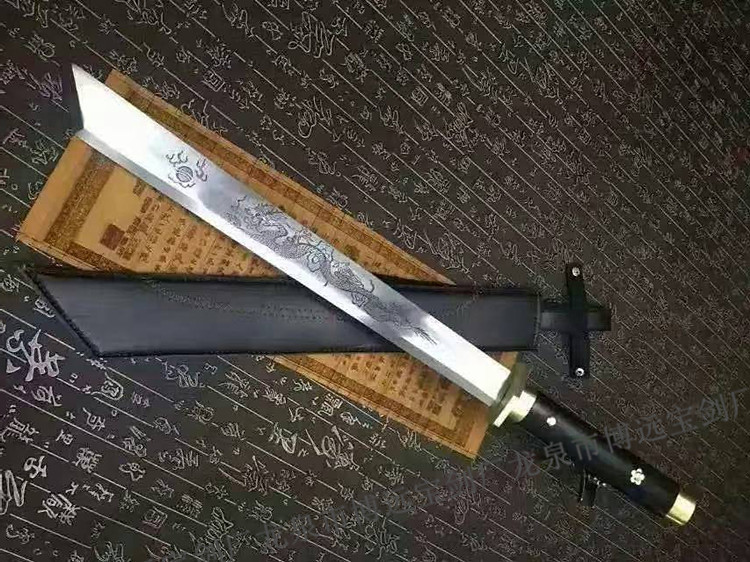 正品龙泉宝剑龙泉刀剑高锰钢锦衣卫战刀太刀武士刀斩马刀未开刃