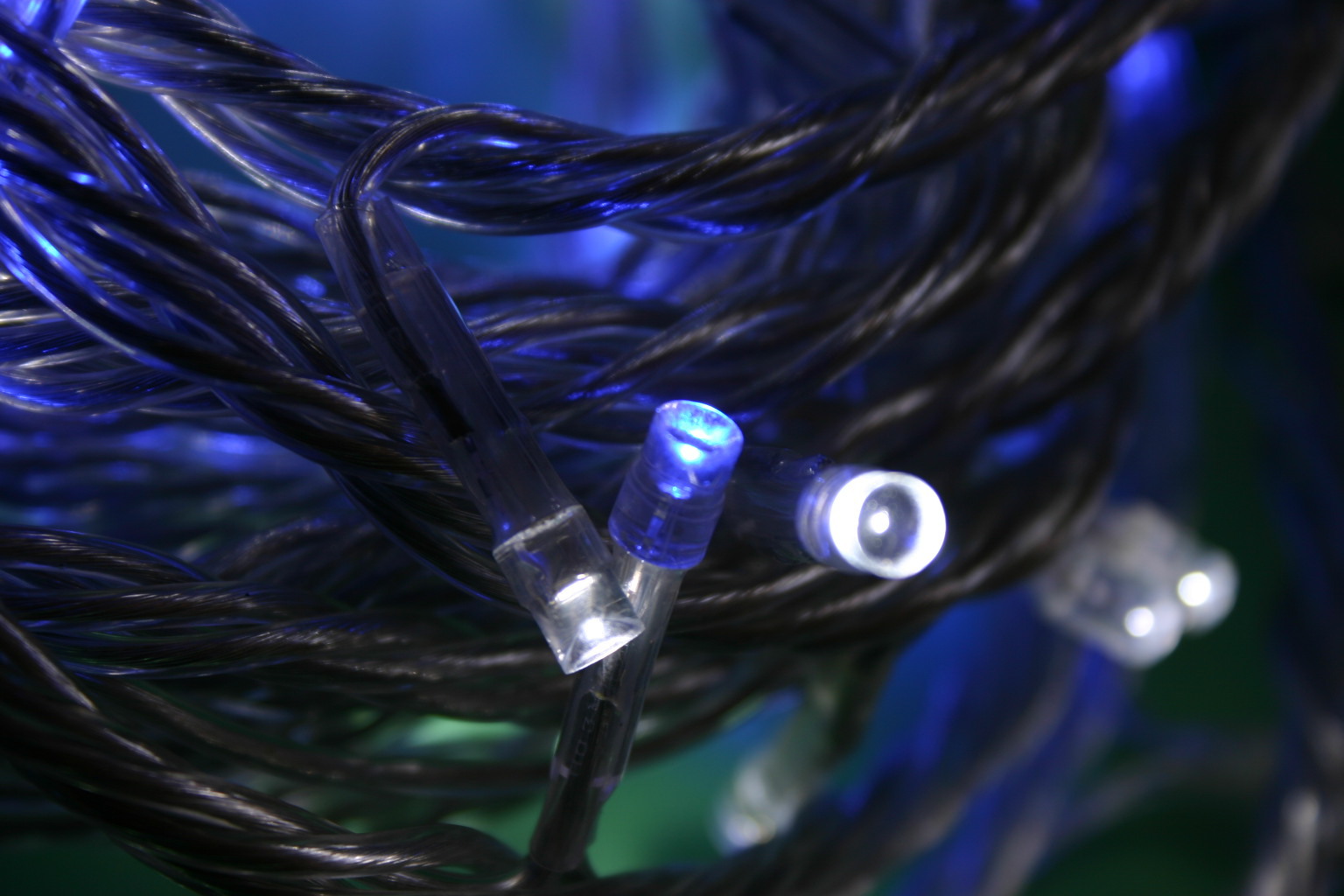 led彩灯串婚庆装饰灯挂灯小闪灯户外满天星连接酒吧ktv 串灯30m