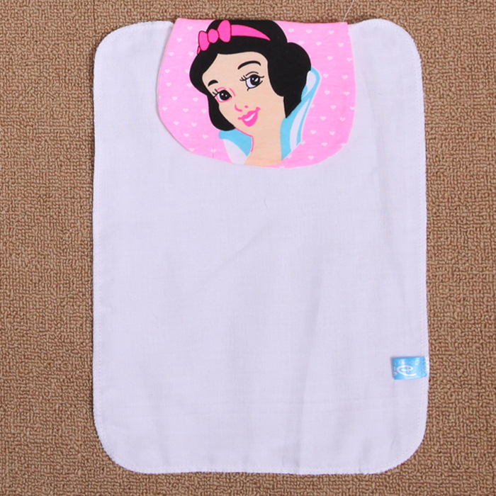 婴儿汗巾儿童纯棉吸汗巾/垫背巾 宝宝隔汗巾卡通纱布巾厂家批发