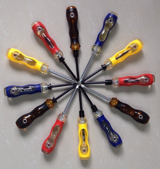 1018花生柄双向伸缩螺丝刀套装